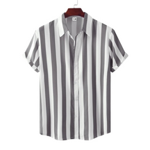 Camisa Masculina Listrada de Verão