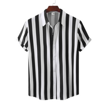 Camisa Masculina Listrada de Verão
