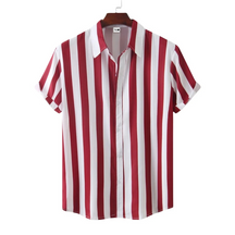 Camisa Masculina Listrada de Verão