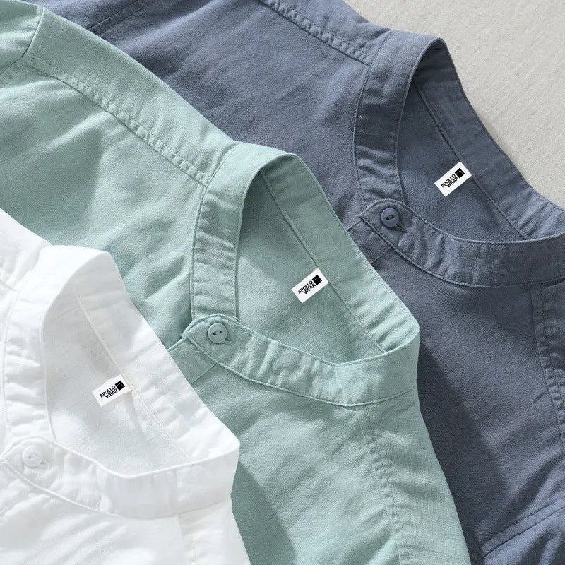 Camisa Masculina Linho Summer