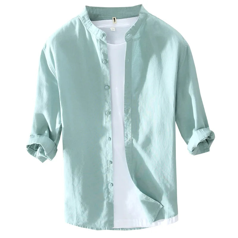Camisa Masculina Linho Summer