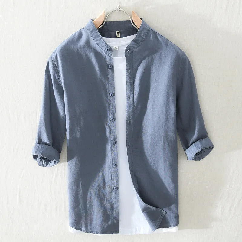 Camisa Masculina Linho Summer