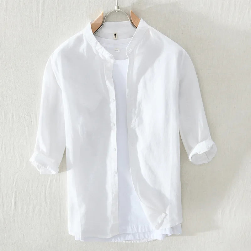 Camisa Masculina Linho Summer