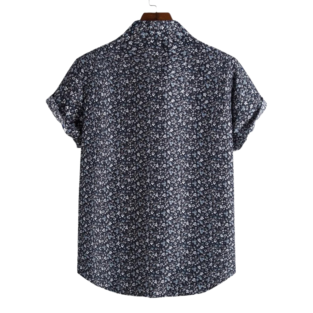 Camisa Masculina Floral Fresca