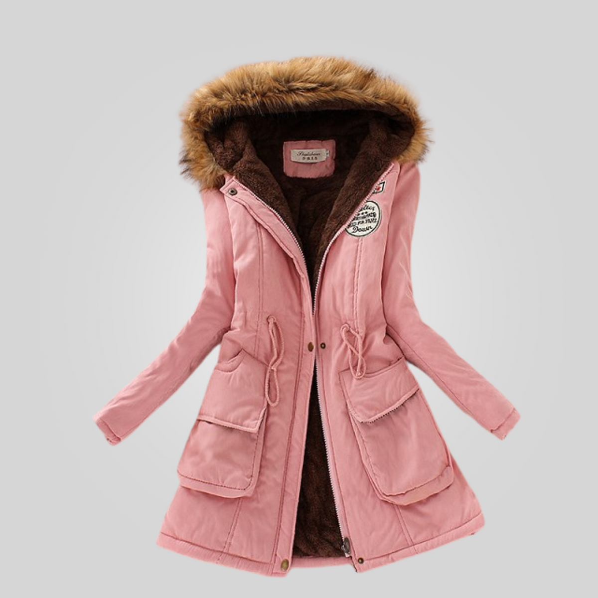 Casaco Feminino de Inverno Peluciado