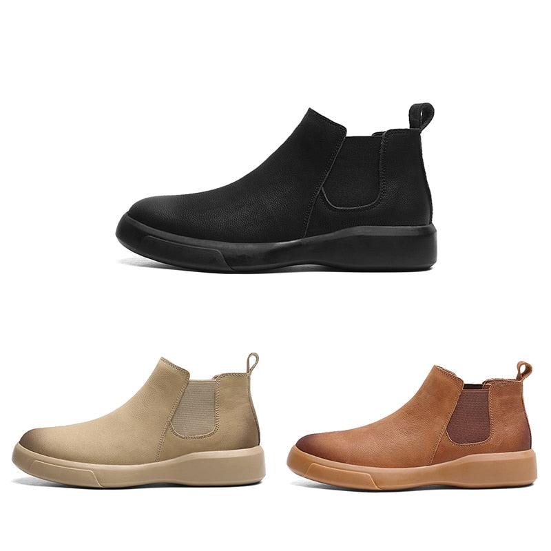 Bota Casual de Couro - Chelsea