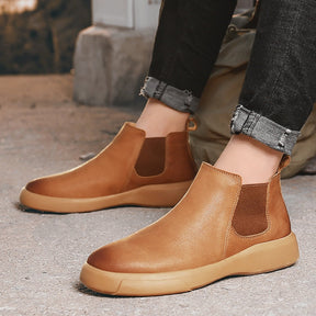 Bota Casual de Couro - Chelsea