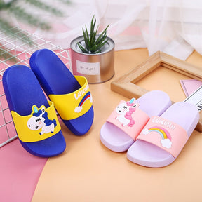 Chinelo Infantil Unicórnio Feliz