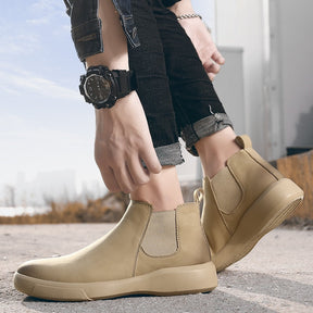 Bota Casual de Couro - Chelsea