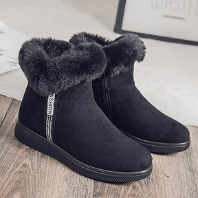 Bota Feminina Confort Peluciada