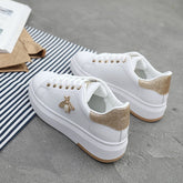 Tênis Feminino Casual Branco Lady Bee