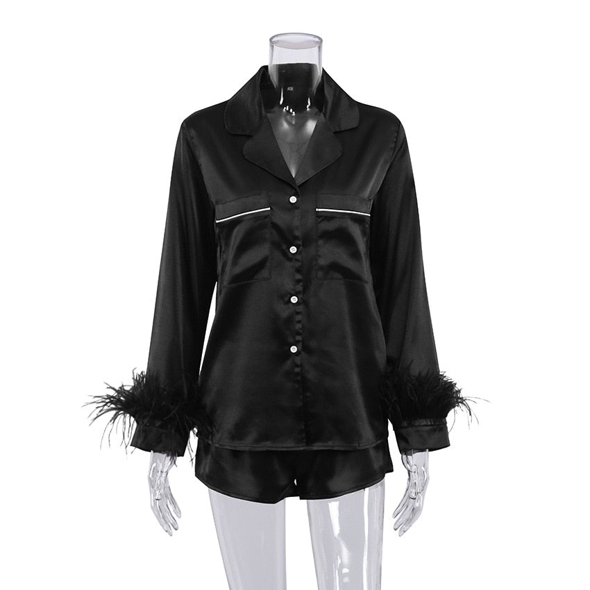 Pijama Feminino Americano Curto - Luli