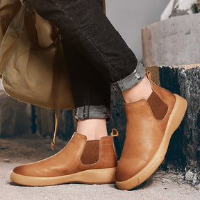 Bota Casual de Couro - Chelsea