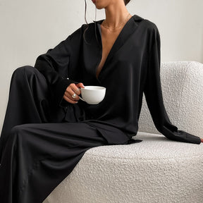 Pijama Feminino Americano Longo - Soft