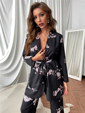 Pijama Feminino 3 Peças - Nala