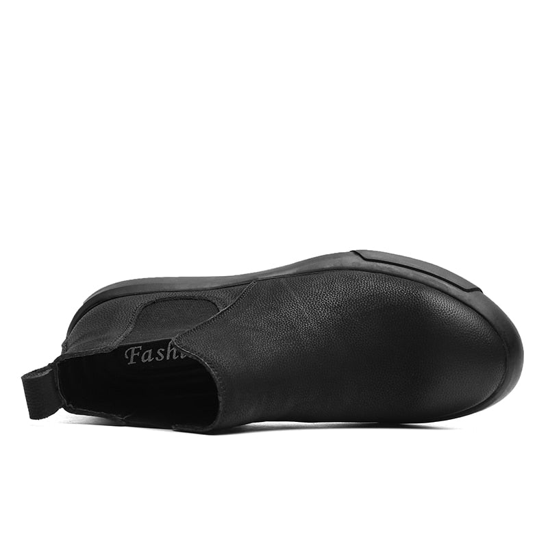 Bota Casual de Couro - Chelsea