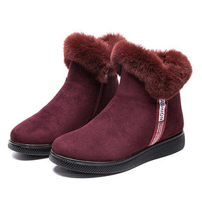Bota Feminina Confort Peluciada