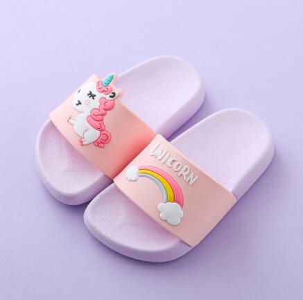 Chinelo Infantil Unicórnio Feliz