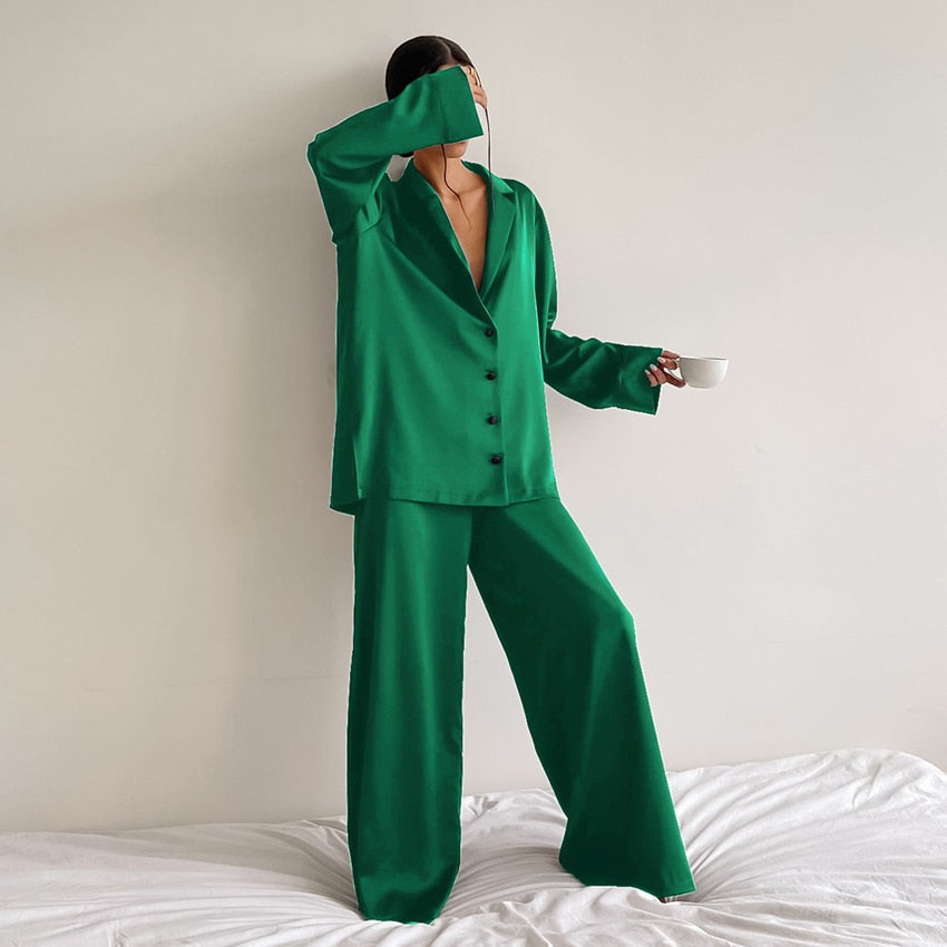Pijama Feminino Americano Longo - Soft