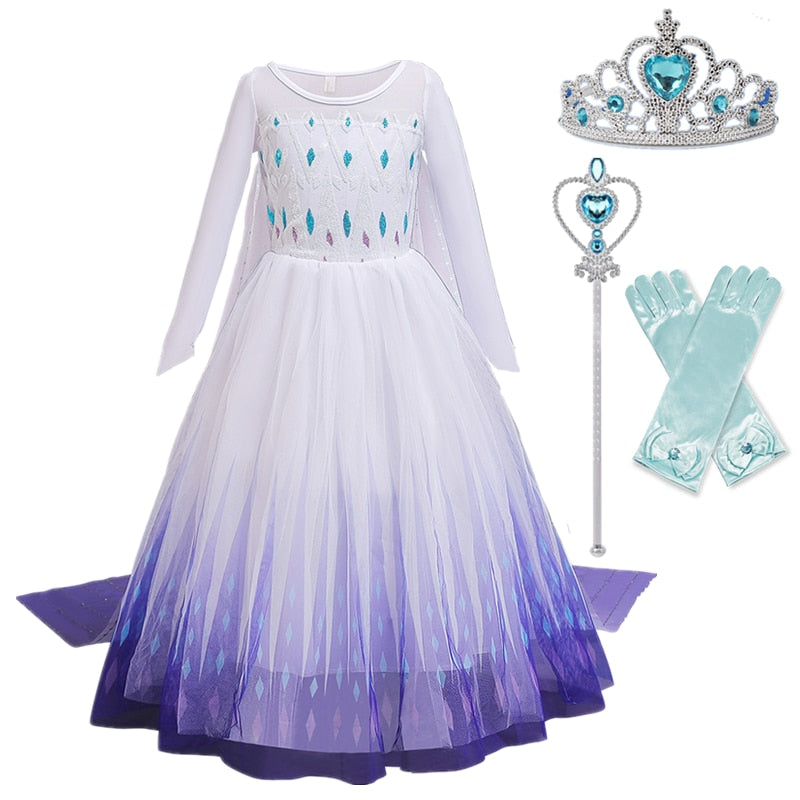 Fantasia Elsa Castelo Encantado - Frozen