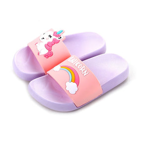 Chinelo Infantil Unicórnio Feliz