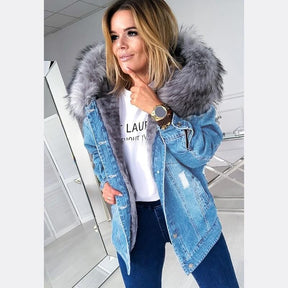 Jaqueta Feminina Forrada em Lã Alizee