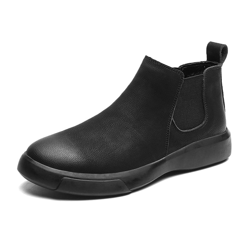 Bota Casual de Couro - Chelsea