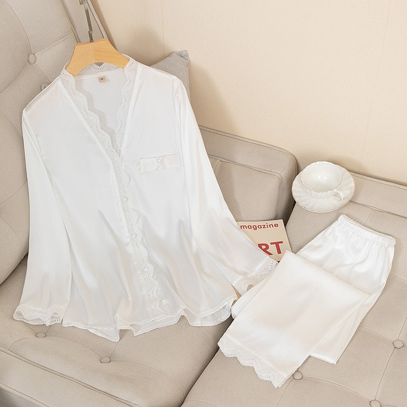 Pijama Feminino Americano Longo - Evy