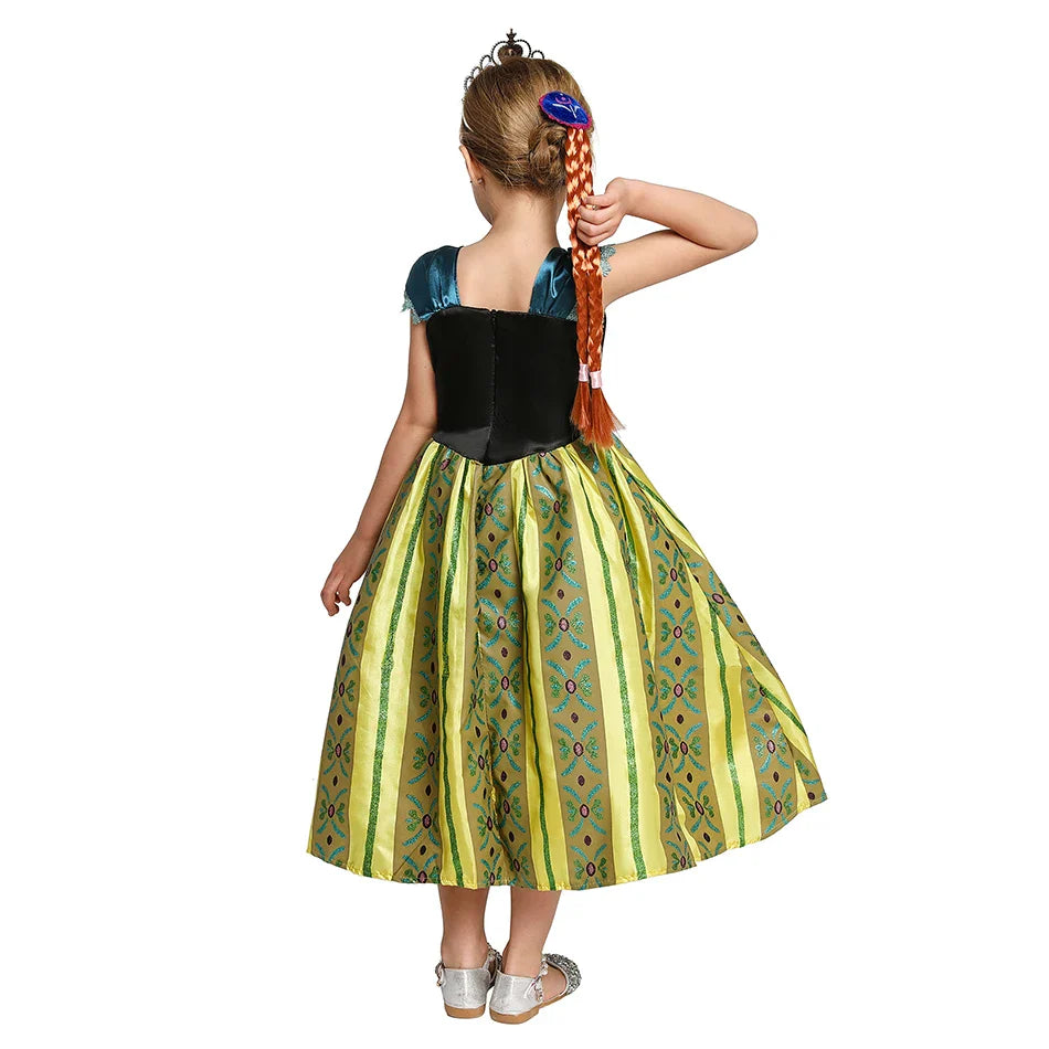 Fantasia Infantil Princesa Anna Frozen