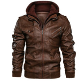 Jaqueta Masculina de Couro Dover