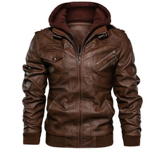 Jaqueta Masculina de Couro Dover