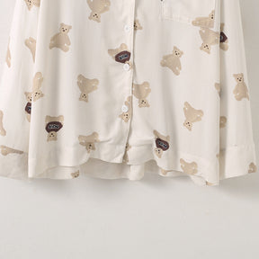 Pijama Feminino Americano Longo - Cute