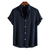 Camisa Masculina Casual Conforto