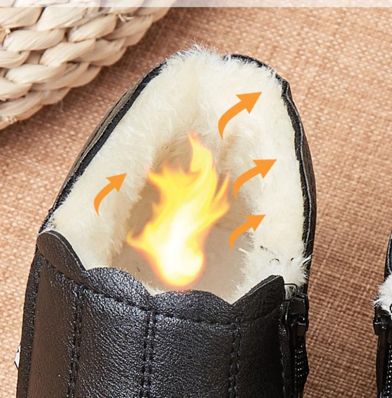 Bota de Inverno a Prova D'agua - Fashion