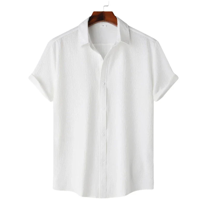 Camisa Masculina Clássica para Verão