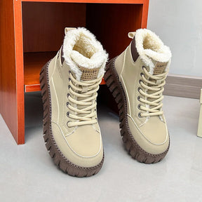 Bota de Inverno Feminina com Plataforma 2025