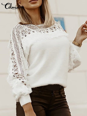 Blusa Manga Longa Feminina