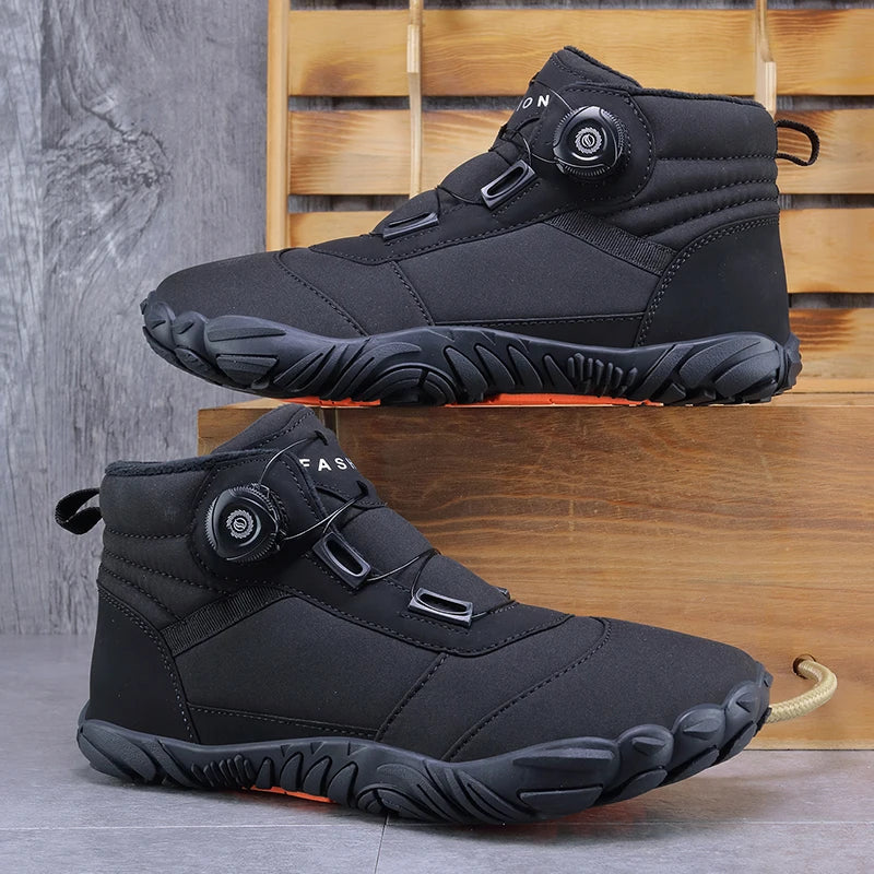 Bota de Inverno Unissex Cadarço Automático