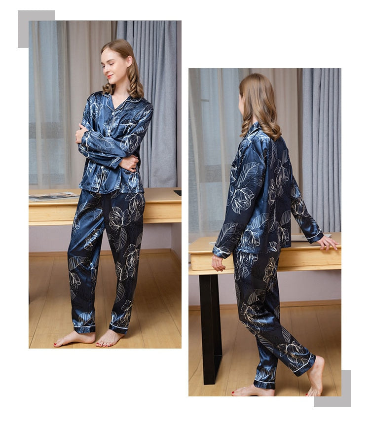 Pijama Feminino Americano Longo - Lux
