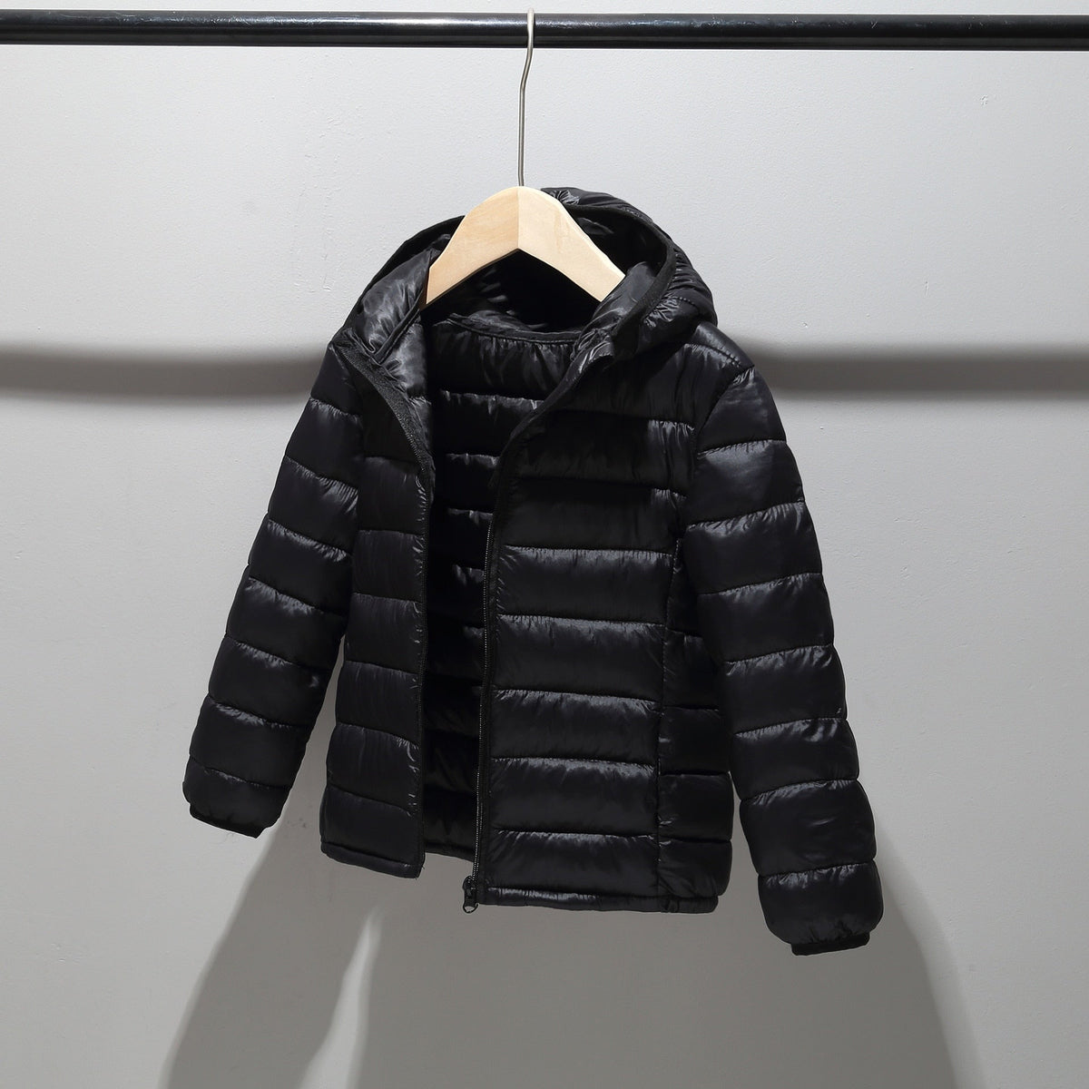 Jaqueta Infantil Puffer com Capuz Unissex