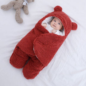 Saco de Dormir Bebê com Capuz