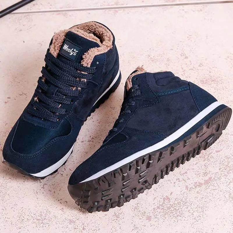 Bota de Inverno Unissex Forro de Algodão