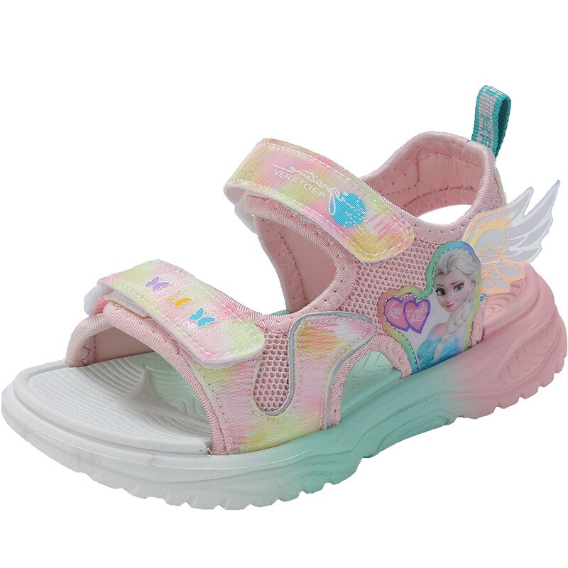 Sandália Infantil Frozen Rainbow