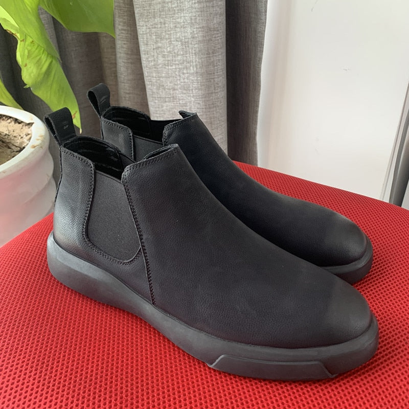 Bota Casual de Couro - Chelsea