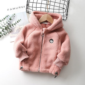 Jaqueta Infantil Fleece com Capuz