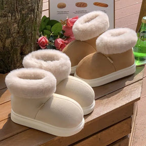 Bota de Algodão Feminina Para Inverno