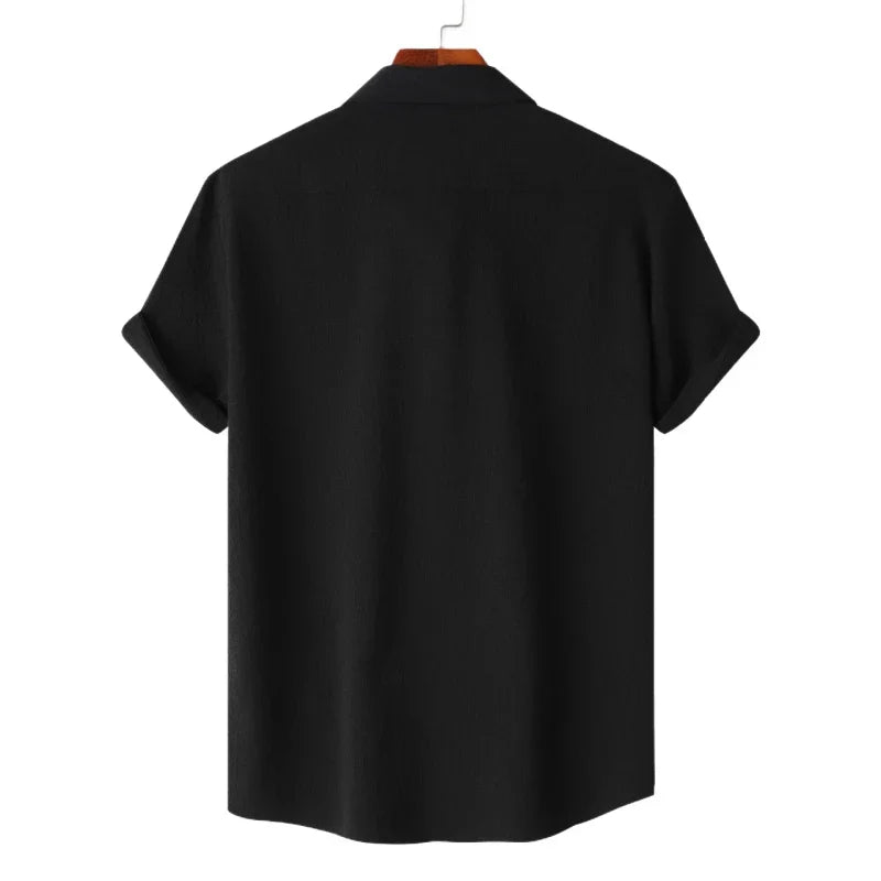 Camisa Masculina Clássica para Verão