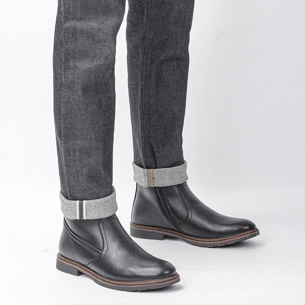 Bota de Couro Clássica Inglesa