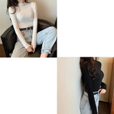 KIT 2 Blusas Canelada Gola Alta