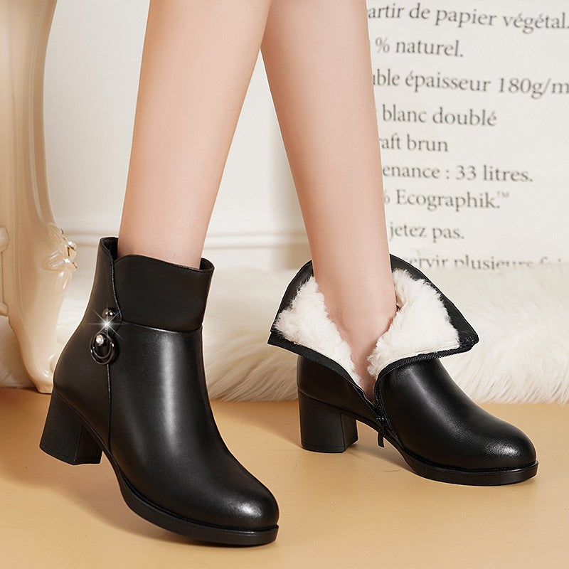 Bota Couro Inverno - Iris